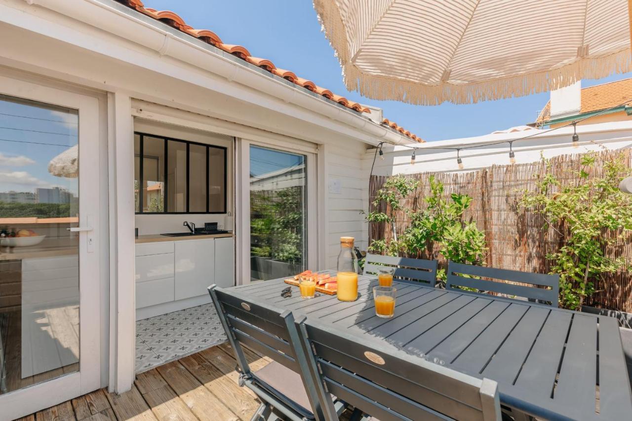 比亚里茨Little Bibi Terrace - Cote Des Basques And Private Garage公寓 外观 照片
